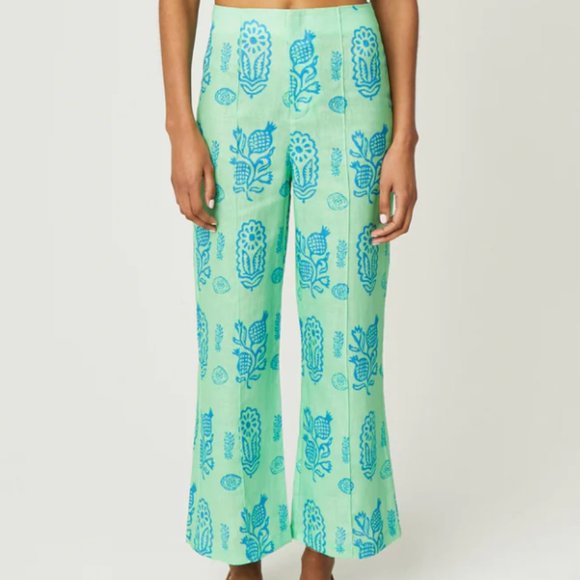 RHODE Linen Sam Pant Clover Block - Picture 3 of 8